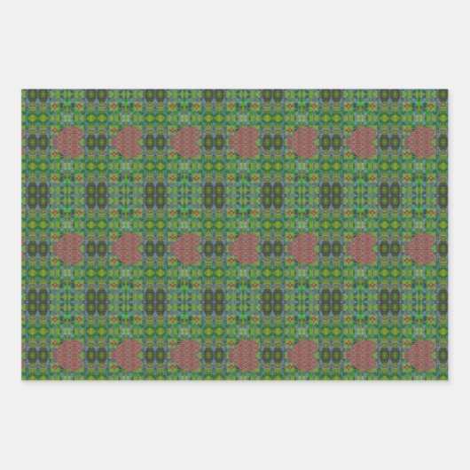 Remeura Field Hearts Inpakpapier Vel (Voorkant)