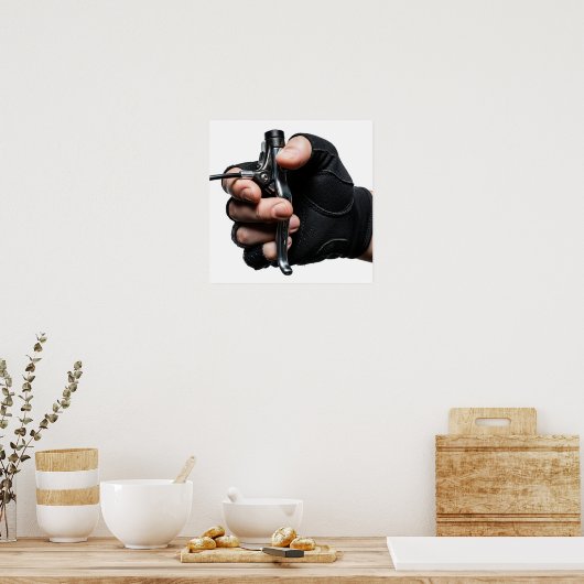 remhendel voor fietsen poster (Keuken)