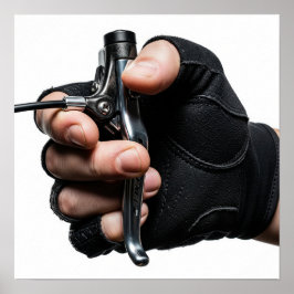 remhendel voor fietsen poster