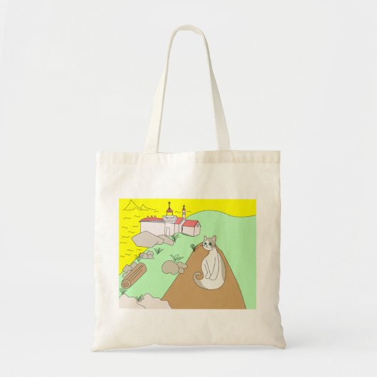 Remi bezoekt Discovery Park Canvas tas (Voorkant)