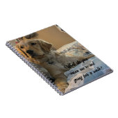 Remi the Golden Retriever Notitieboek (Rechterzijde)