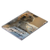 Remi the Golden Retriever Notitieboek (Linkerzijde)