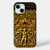 Remiel Cherub Love Monogram Case-Mate iPhone Case (Achterkant)