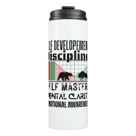 Reminder and motivation | Forex mindset | Marble Thermosbeker (Voorkant)