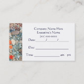 REMINDER Business Service-kaarten passen hartversc Afsprakenkaartje (Achterkant)