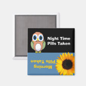 Reminder voor hol- en trapsgewijze geneesmiddelen  magneet (Voorkant / Achterkant)