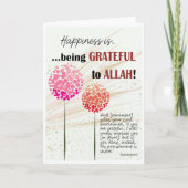 Reminding of Allah's Mercy Kaart (Voorkant)