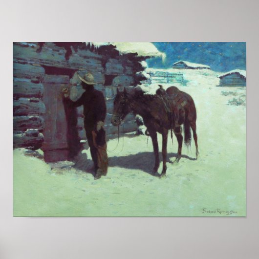 Remington de Belated Traveler Poster (Voorkant)