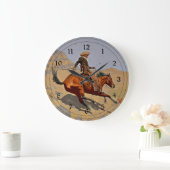 Remington: De Cowboy, Amerikaanse cowboy kunst Grote Klok (Huis)