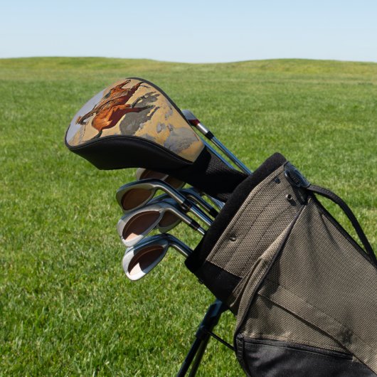 Remington, de Cowboy Golfheadcover (Insitu)