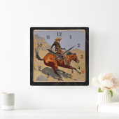 Remington: De cowboy, Vierkante Klok (Huis)