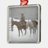 Remington - De Herfst van de Cowboy Metalen Ornament (Links)