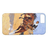 Remington - Draai hem los, Bill Case-Mate iPhone Case (Achterkant (Horizontaal))