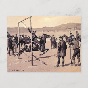 Remington - een schouderklopje briefkaart