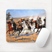 Remington - Een streepje voor de hout Muismat (Met muis)