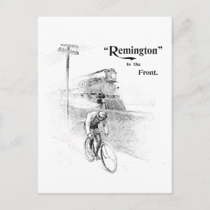Remington-fietsen Briefkaart