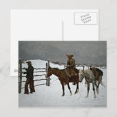Remington - Herfst van de Cowboy Briefkaart (Voorkant / Achterkant)