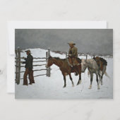 Remington - Herfst van de Cowboy, Kaart (Voorkant)