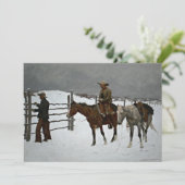 Remington - Herfst van de Cowboy, Kaart (Staand voorkant)