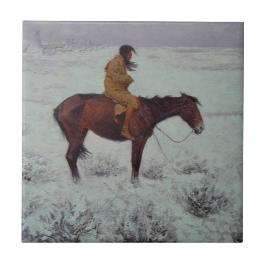 Remington - nacht tegeltje (Voorkant)