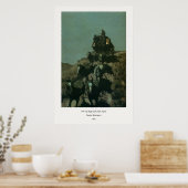 Remington Old Stagecoach of the Plains (1901) Poster (Keuken)