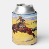 Remington Old West Horse and Cowboy Blikjeskoeler (Blikje Voorkant)