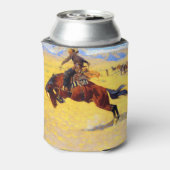 Remington Old West Horse and Cowboy Blikjeskoeler (Blikje Achterkant)