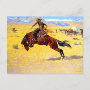 Remington Old West Horse and Cowboy Briefkaart