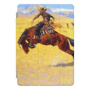 Remington Old West Horse and Cowboy iPad Pro Cover