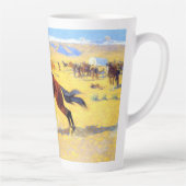 Remington Old West Horse and Cowboy Latte Mok (Rechts)