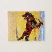 Remington Old West Horse and Cowboy Legpuzzel (Horizontaal)
