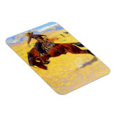 Remington Old West Horse and Cowboy Magneet (Rechterzijde)