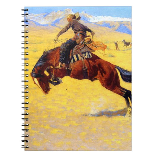 Remington Old West Horse and Cowboy Notitieboek (Voorkant)