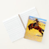 Remington Old West Horse and Cowboy Notitieboek (Binnen)