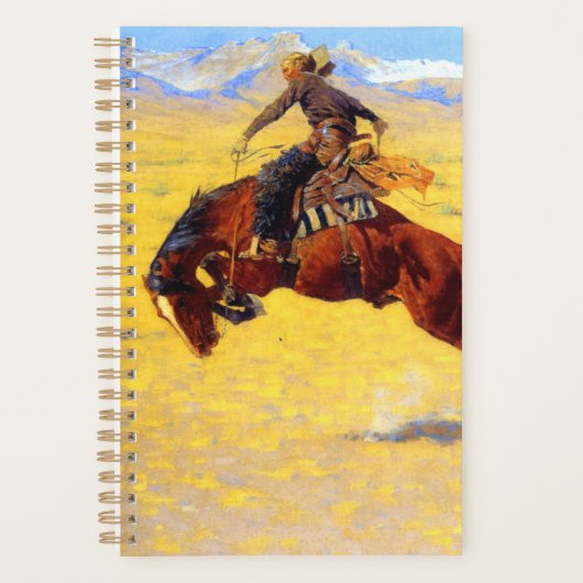 Remington Old West Horse and Cowboy Planner (Voorkant)