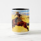 Remington Old West Paard en Cowboy Mok (Midden)