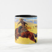 Remington Oude West Paard en Cowboy Mok (Midden)