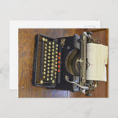 Remington-schrijfmachine Briefkaart (Voorkant / Achterkant)