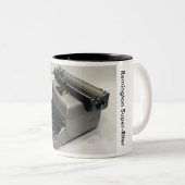 Remington Super Riter-typemachine Tweekleurige Koffiemok (Voorkant rechts)