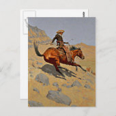 Remington - The Cowboy, 1902 Briefkaart (Voorkant / Achterkant)