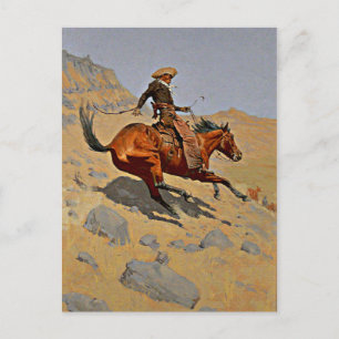 Remington - The Cowboy, 1902 Briefkaart