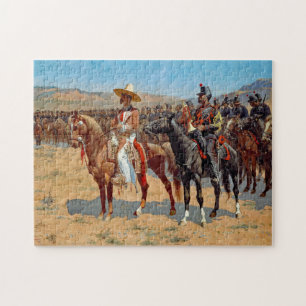 Remington The Mexican Major Painting Legpuzzel