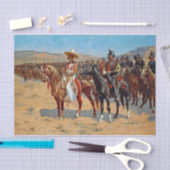 Remington The Mexican Major Painting Tissuepapier (Craft)