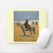 Remington's Cavalryman of the Line, Mexico (1889) Muismat (Met muis)