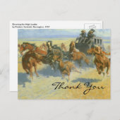 Remington's Downing the Nigh Leader Briefkaart (Voorkant / Achterkant)