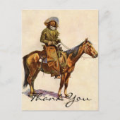 Remington's Een cowboy uit Arizona Briefkaart (Voorkant)