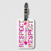 Remiss Bliss Bagagelabel (Voorkant (verticaal))