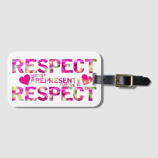 Remiss Bliss Bagagelabel (Voorkant (horizontaal))