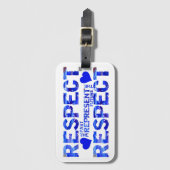 Remiss Bliss Bagagelabel (Voorkant (verticaal))