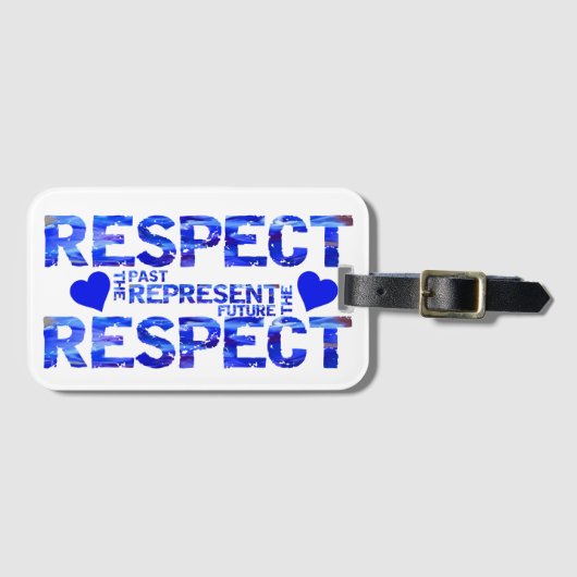 Remiss Bliss Bagagelabel (Voorkant (horizontaal))